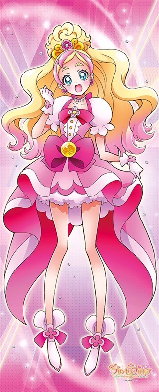 Go！プリンセスプリキュア 等身大タペストリー キュアフローラ｜ホビー