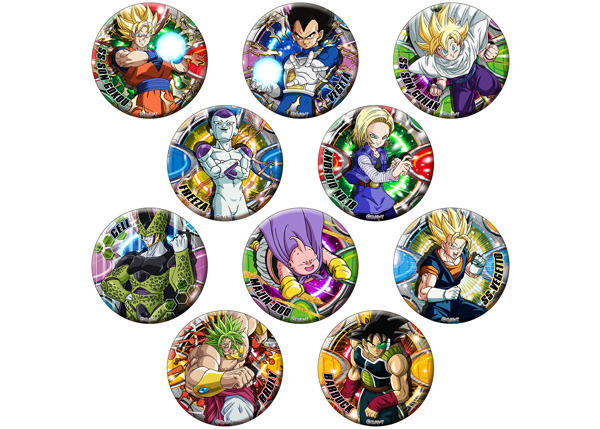 ドラゴンボールZ アニメ30周年記念 ドでか缶バッジ 全10種セット