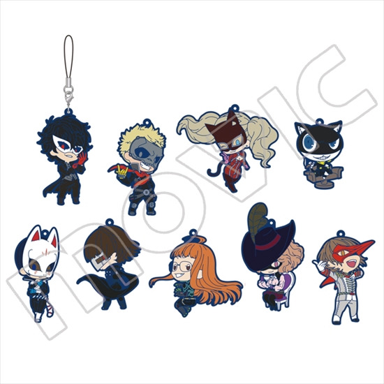 ペルソナ5 ラバーストラップコレクション第2弾 9個入り1BOX｜ホビーの