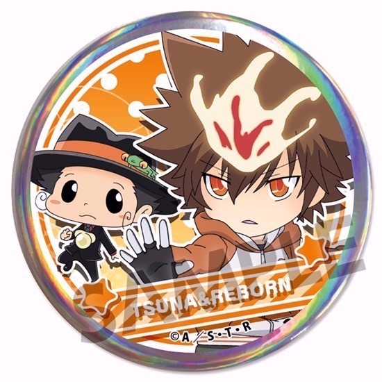 ぴくりる！ 家庭教師ヒットマンREBORN! キラキラ缶バッジコレクション