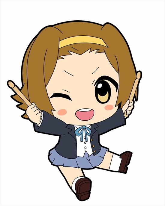 けいおん！ ぺたん娘トレーディングラバーストラップ 8個入り1BOX