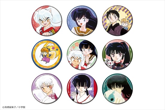 犬夜叉 トレーディング缶バッジ 9個入り1BOX｜ホビーの総合通販サイト