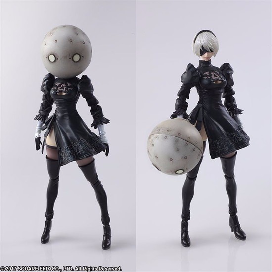 スクウェア・エニックス NieR:Automata BRING ARTS 2B＆機械生命体