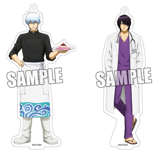 銀魂 アクリルスタンドセット 坂田 銀時・高杉 晋助 アクターシリーズ