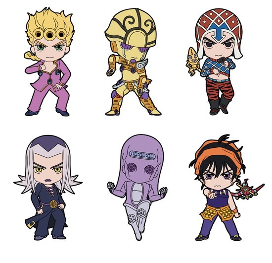 ジョジョの奇妙な冒険 黄金の風 ラバーストラップコレクション Vol.1 6