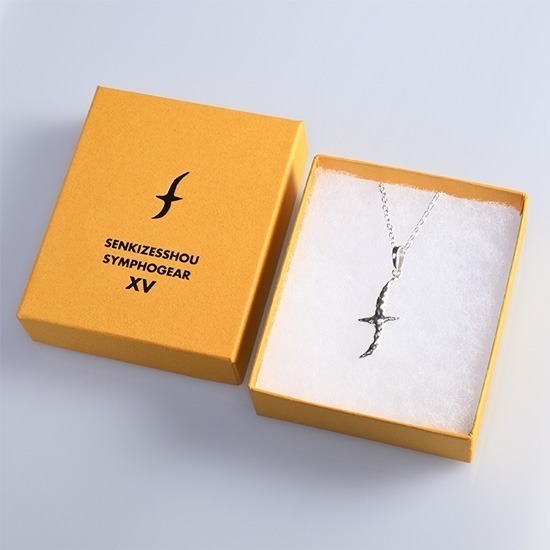 一部店舗限定】戦姫絶唱シンフォギアXV シルバーネックレス ～奏の置き