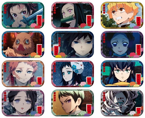 鬼滅の刃 まるかくカンバッジ2 12個入り1BOX｜ホビーの総合通販サイト