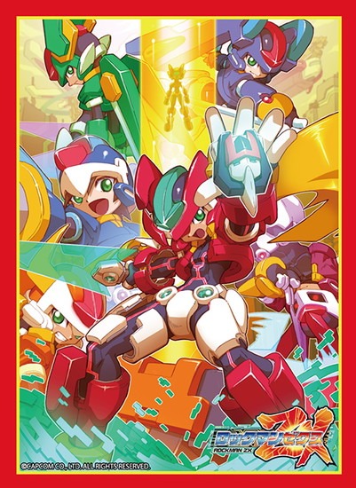 ブロッコリーキャラクタースリーブ ロックマン ゼクス 集結｜ホビーの