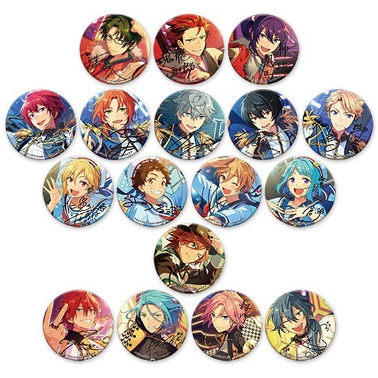 あんさんぶるスターズ！！ ポートレートサイン 缶バッジC 20個入り1BOX