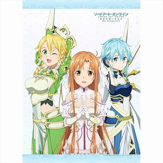 ソードアートオンラインABEMA アクリルチャーム アスナ、シノン