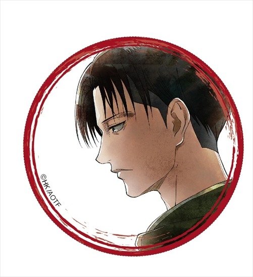 進撃の巨人 キャラバッジコレクション リヴァイ Art-Pic 8個入り1BOX