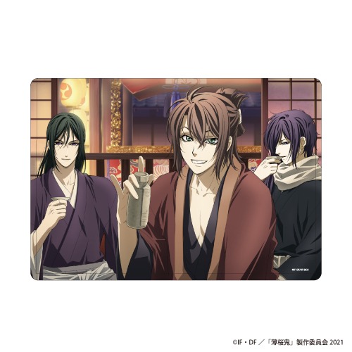 薄桜鬼OVA キャラクリアケース 01 土方歳三＆沖田総司＆斎藤一｜ホビー