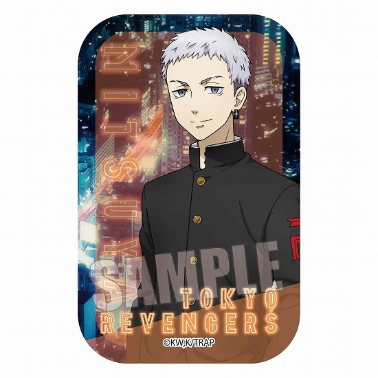 東京リベンジャーズ スクエア缶バッジ 三ツ谷 隆 学ラン｜ホビーの総合