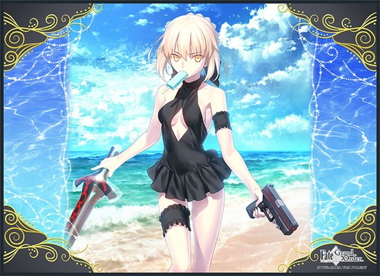 TCG万能プレイマット Fate/Grand Order ライダー アルトリア・ペン