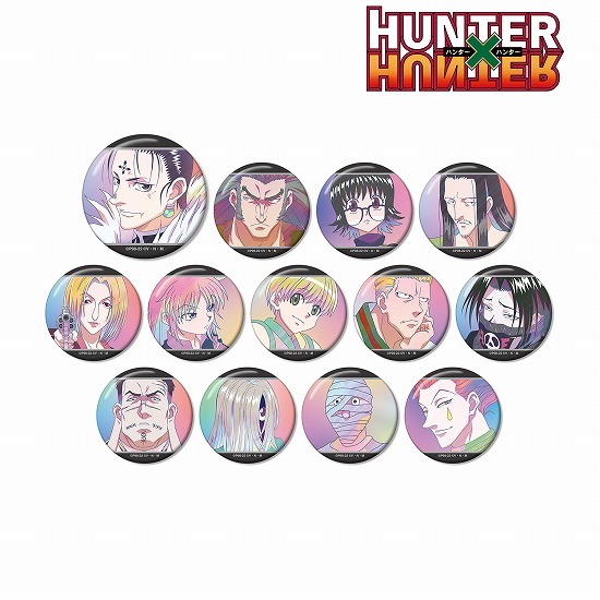 HUNTER×HUNTER トレーディング Ani-Art clear label 缶バッジ ver.B 13