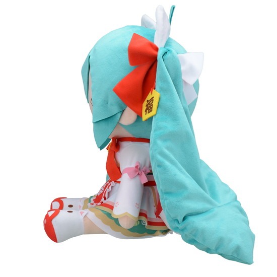 初音ミク 招きミク ふわふわぬいぐるみ LL｜ホビーの総合通販サイト