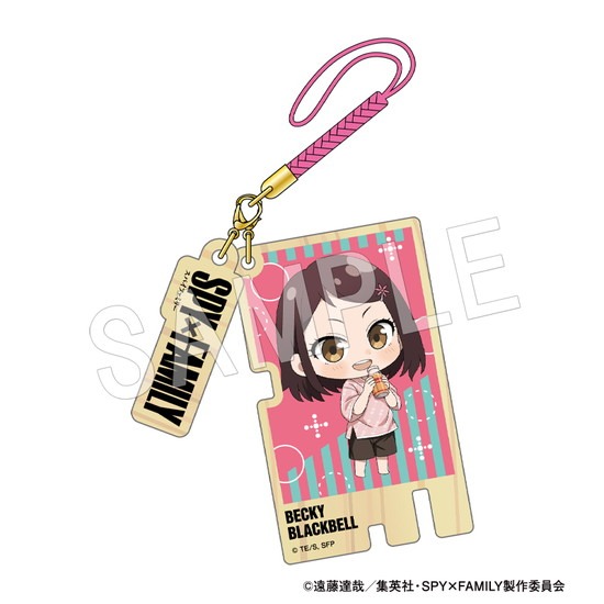 SPY×FAMILY 木製ストラップ ベッキー・ブラックベル｜ホビーの総合通販