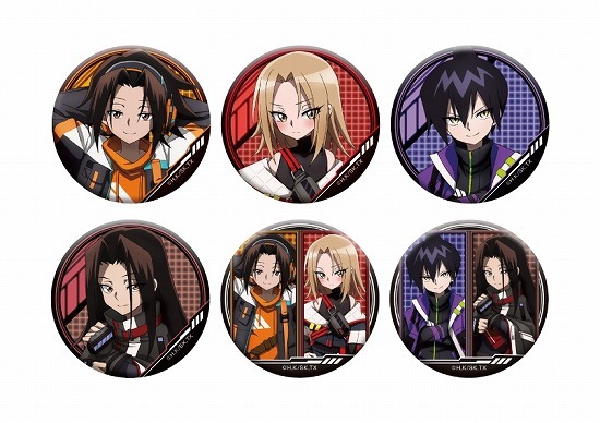SHAMAN KING 描き下ろし缶バッチコレクション サイバーパンクVer. 6個