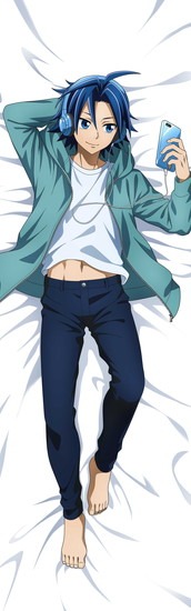 弱虫ペダル GLORY LINE 描き下ろし プレミアム抱き枕カバー＋缶バッジ