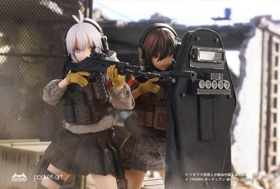 HASUKI pocket artシリーズ PA003 1/12 ライフルマン 波部サーシャ