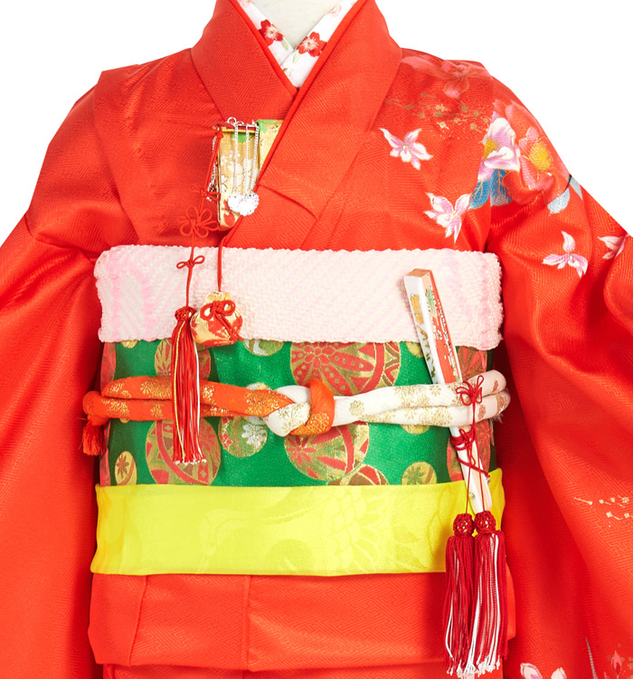 アンティーク風 正絹 七五三（子ども） 7歳 No.JA-5157のレンタル