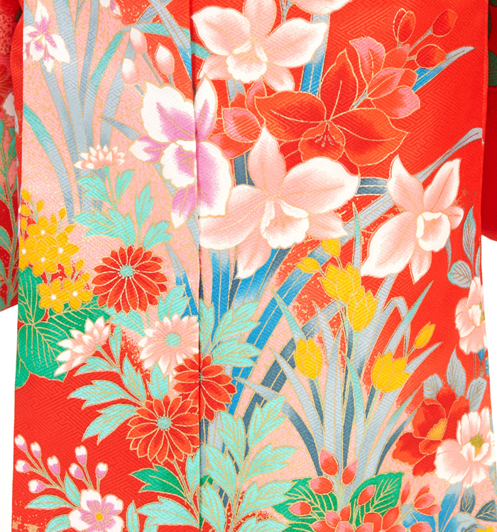 アンティーク風 正絹 七五三（子ども） 7歳 No.JA-5157の通販｜きもの