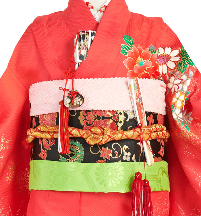 アンティーク風 正絹 七五三（子ども） 7歳 No.JA-5159のレンタル