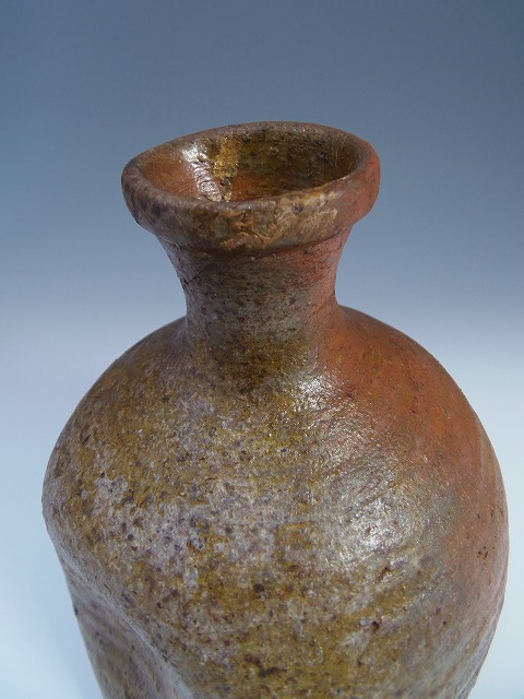 城南骨董-古備前焼 海揚がり徳利 34