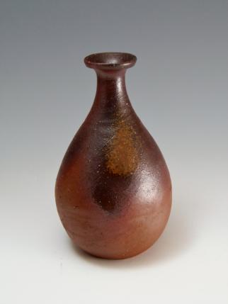 伊勢崎満 備前焼徳利花入