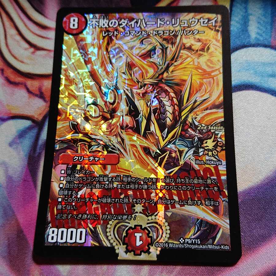 専用】不敗のダイバードリュウセイ CS優勝プロモ 鬼丸覇 アニメ放映