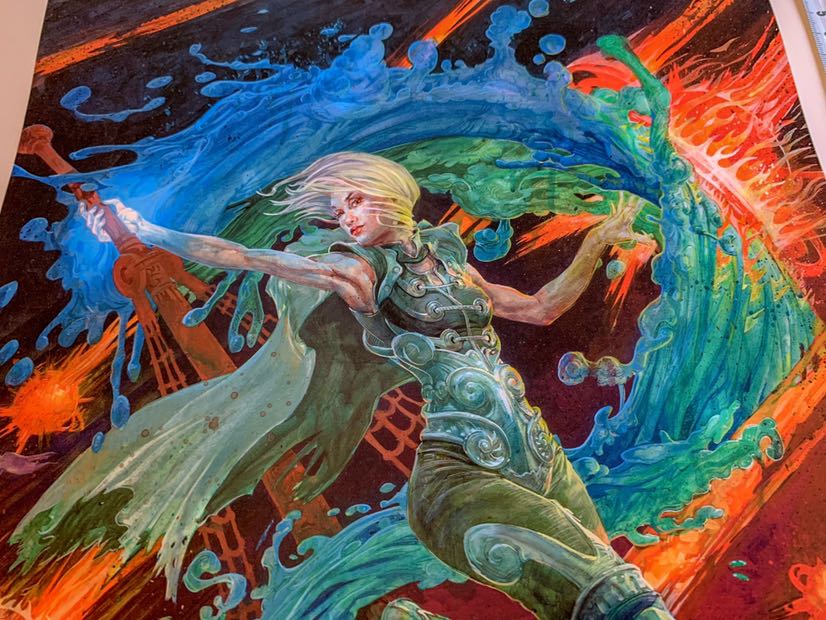 意志の力/Force of Will】サイン入り複製原画 MTG 1枚の通販 Old_mtg