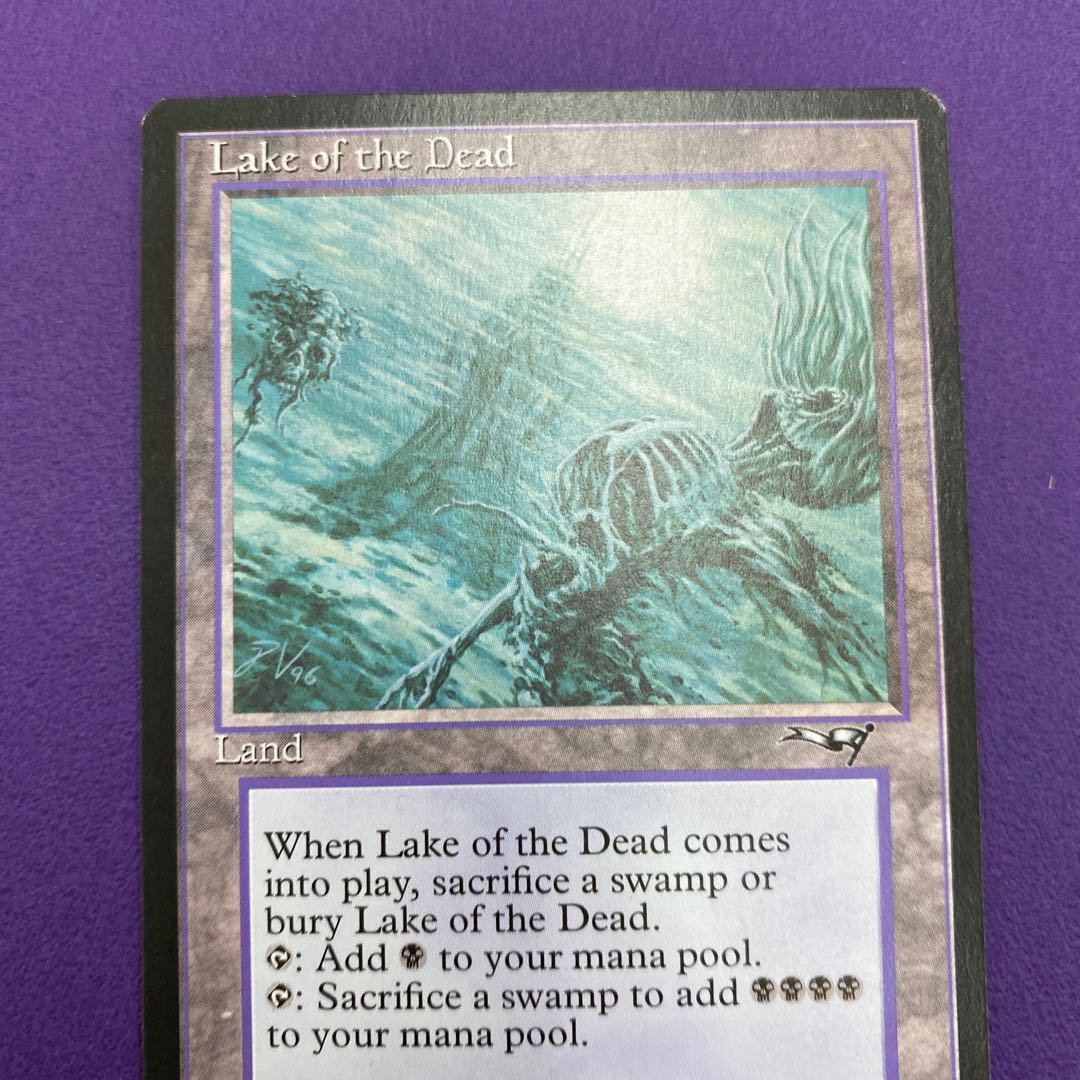 MTG Lake of the Dead ALL 再録禁止 英語版 MTG Lake of the Dead ALL