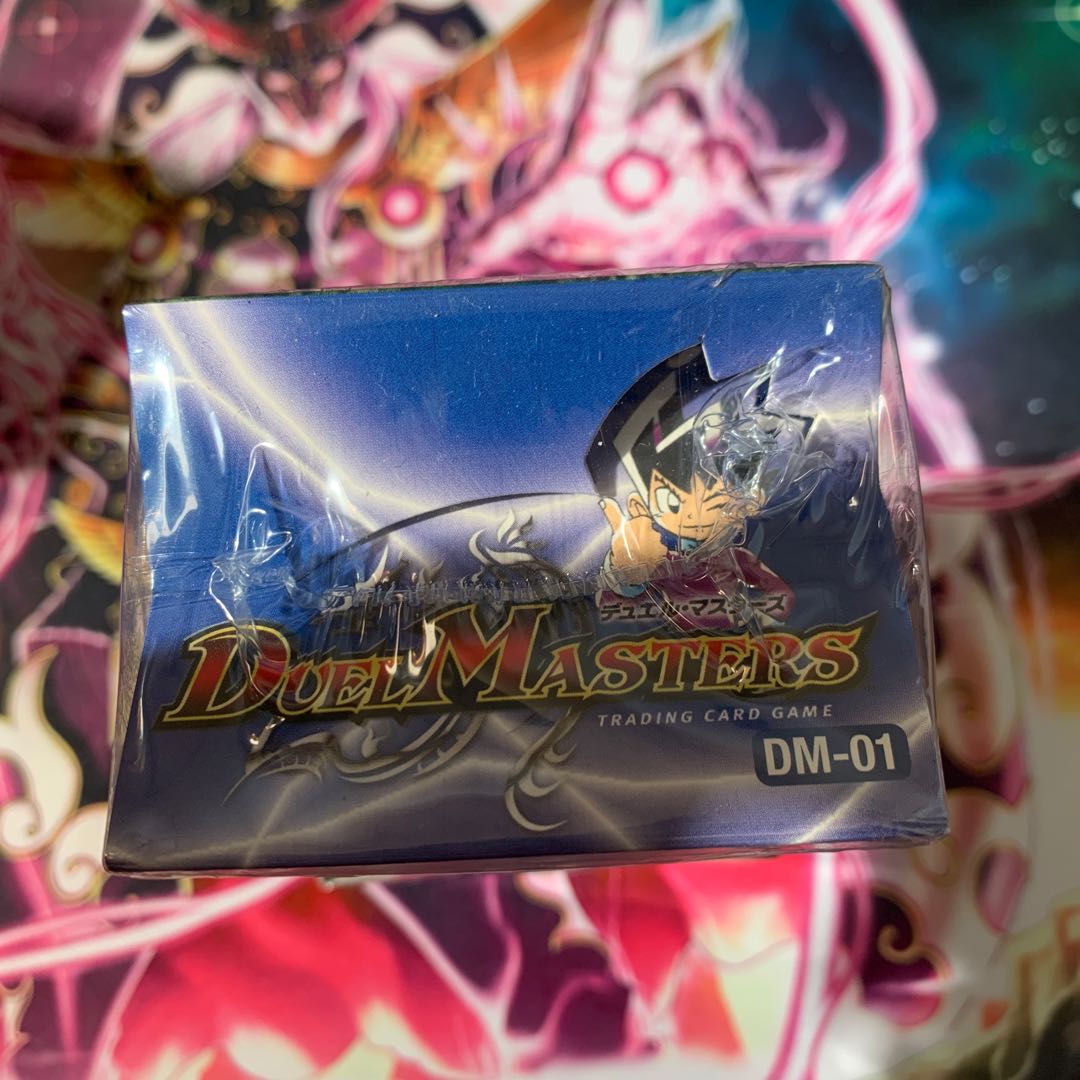 DM-01 デュエルマスターズ 第一弾 絶版未開封box 表紙無しロゴ無しver