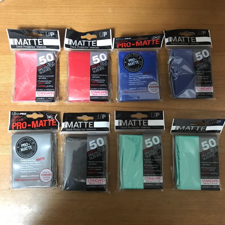 スリーブ ウルプロ ウルトラプロ ultra-pro カードプロテクト 美品の