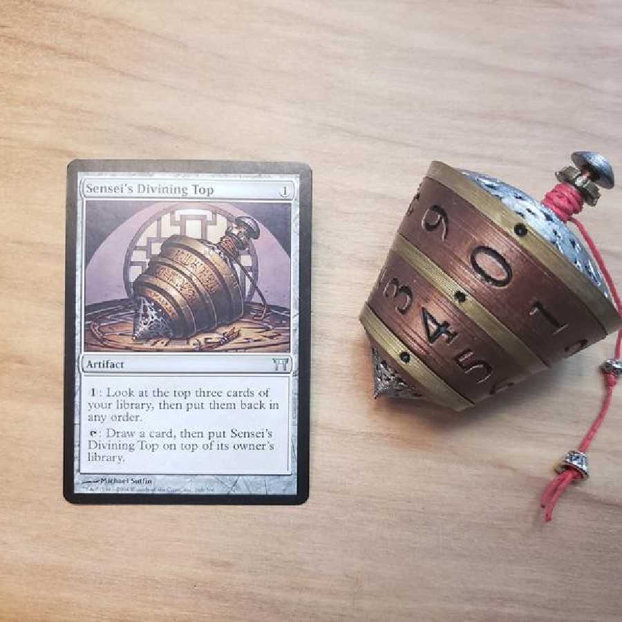 MTG 師範の占い独楽 ライフカウンター 1枚の通販 えるふ（825102327