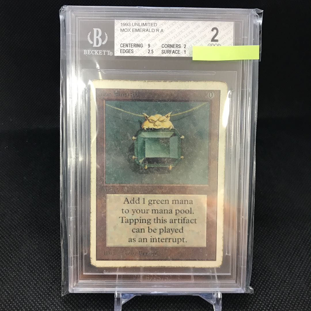 Mox Emerald モックスエメラルド BGS2 1枚の通販 土日祝休@magi公式