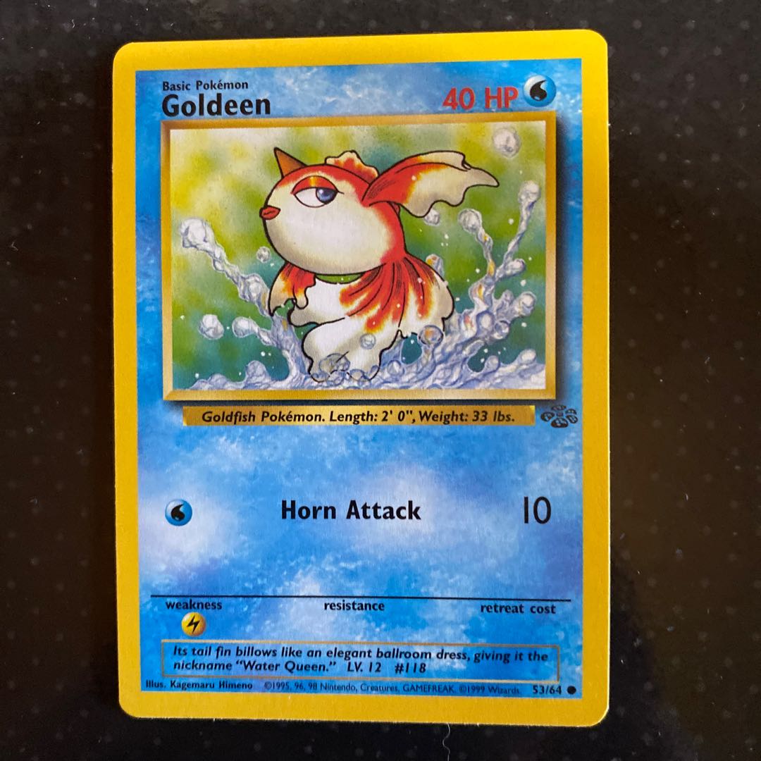 ポケモンカード 旧裏 トサキント 英語版 1枚の通販 RUTO（131612985