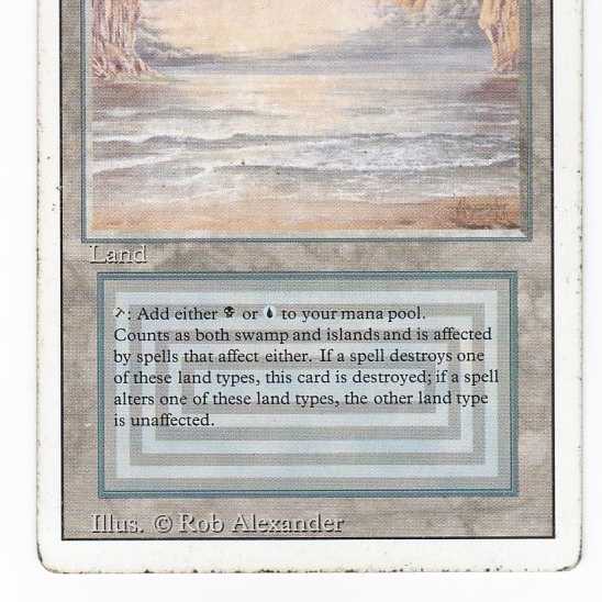 Underground Sea (英語) リバイズド デュアルランド 168 1枚の通販 MTG