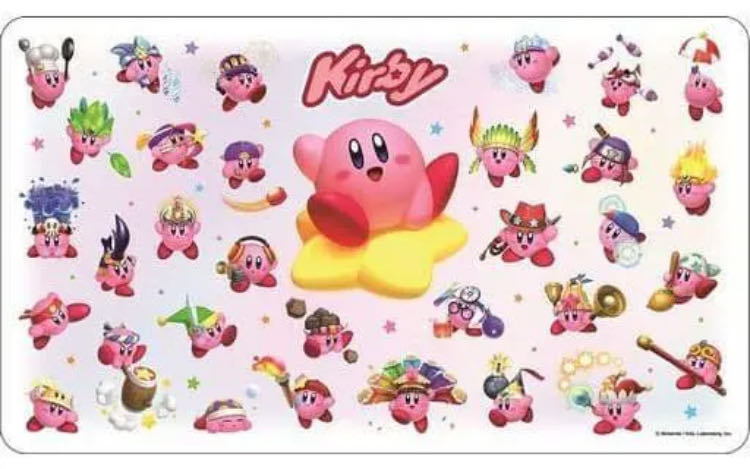 星のカービィ キャラクターラバーマット プレイマット コピー能力の