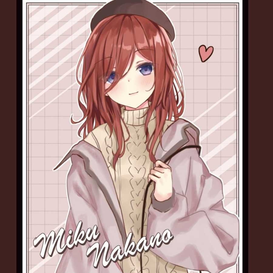 五等分の花嫁 中野三玖 スリーブの通販 こう@プロフ一読お願いします