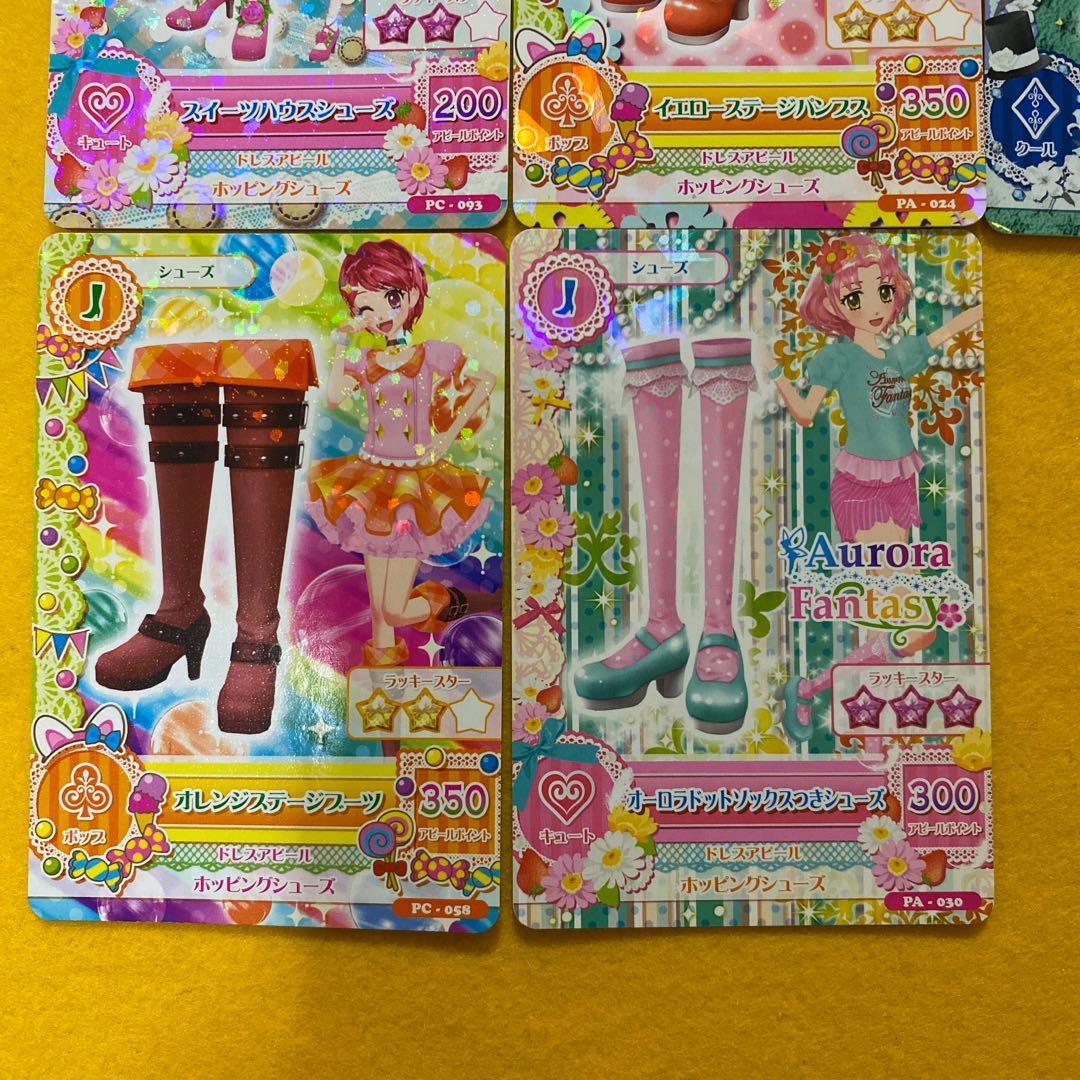 アイカツ カード 2012 2013 シューズ プロモなど 1枚の通販 おりゅう