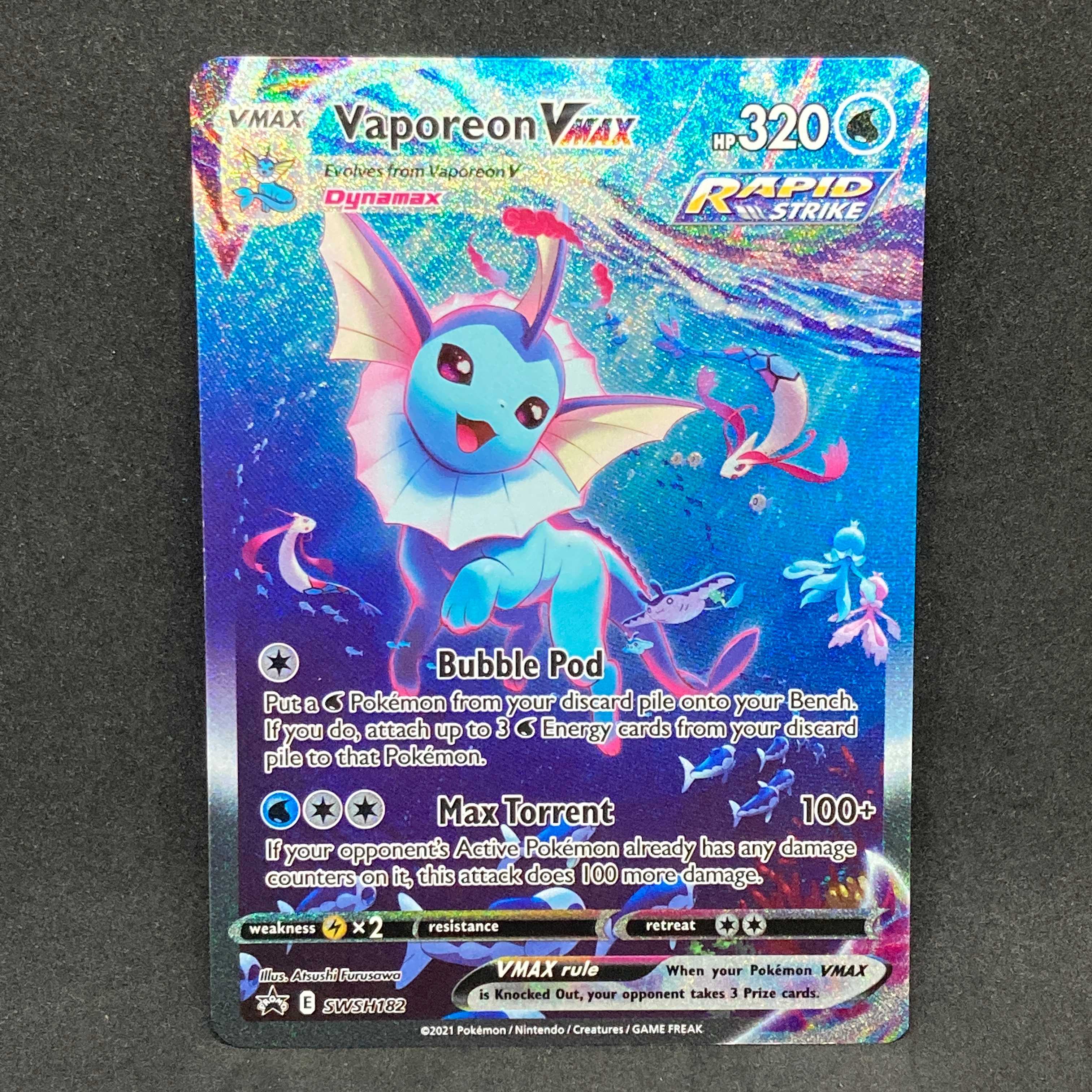 ポケモンカード 海外 シャワーズVmax プロモ ポケカ 英語 夏ポケカ SA