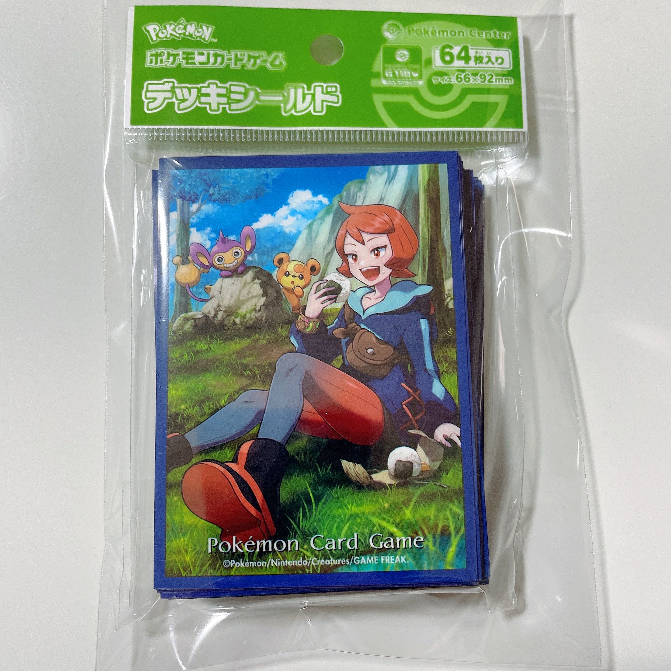 新品未開封】デッキシールド ヒナツ スリーブ ポケカ 1枚の通販 ちょび