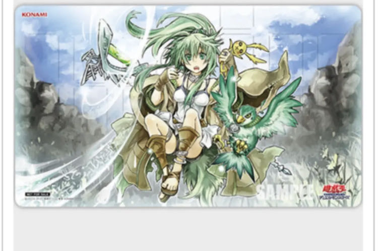 遊戯王 絶版 ガスタのつむじ風 プレイマット ニューロンの通販