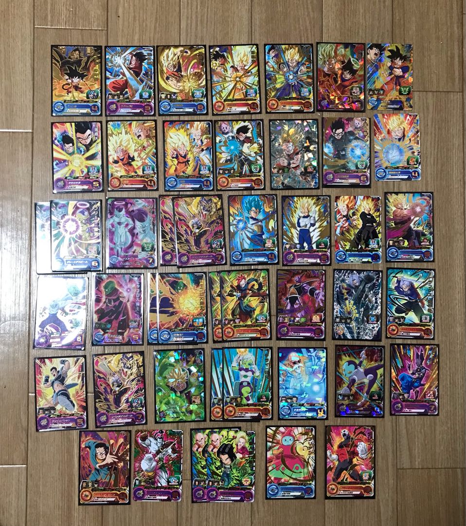 ドラゴンボールトレーディングカード キラキラセット 1枚の通販