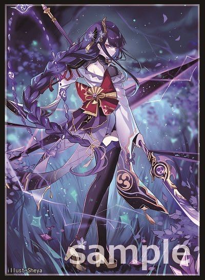 原神」雷電将軍 スリーブ 新品未使用品の通販 りりーす（1135714699