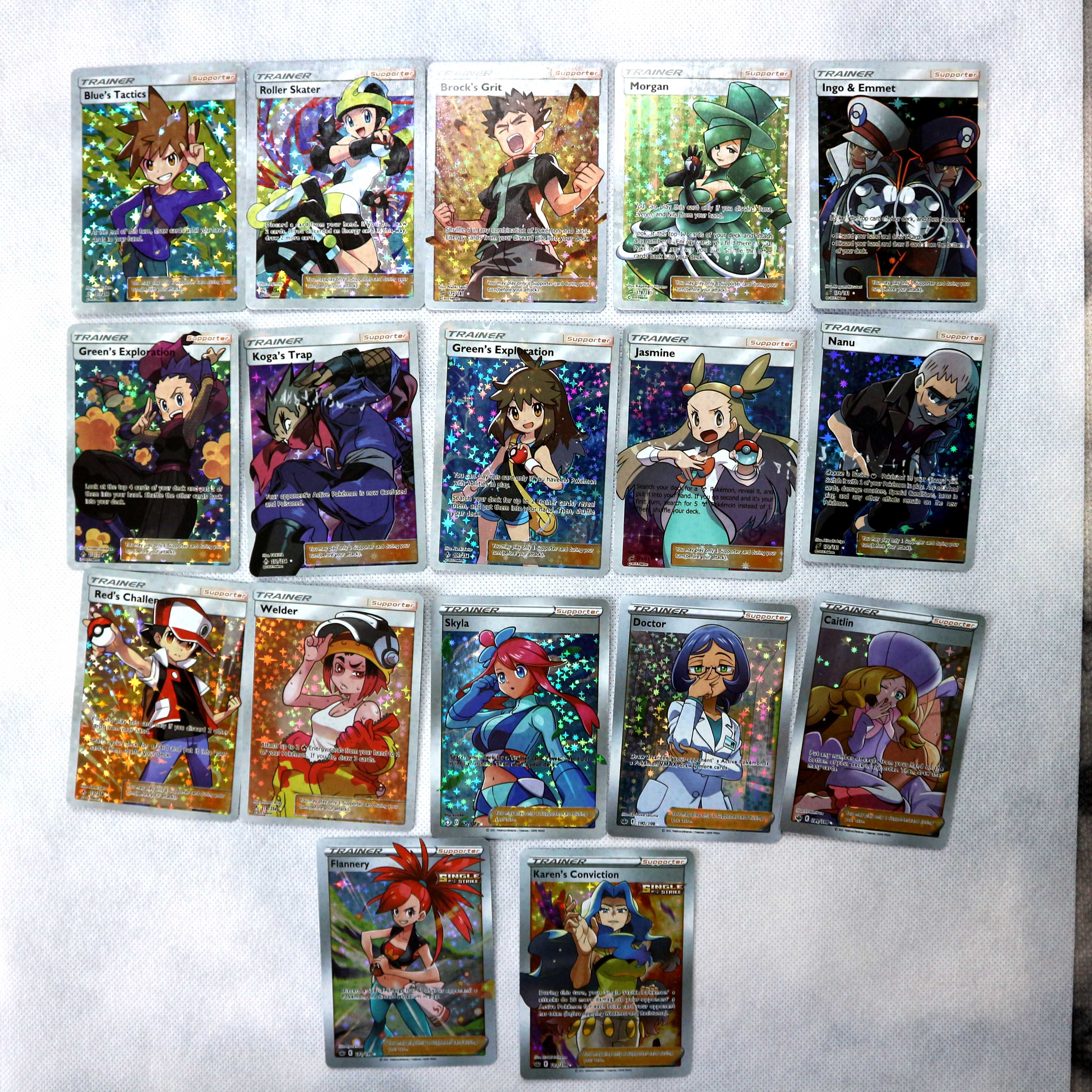 ポケモンカード トレーナーカード 62枚セット マリィ リーリエ 海外