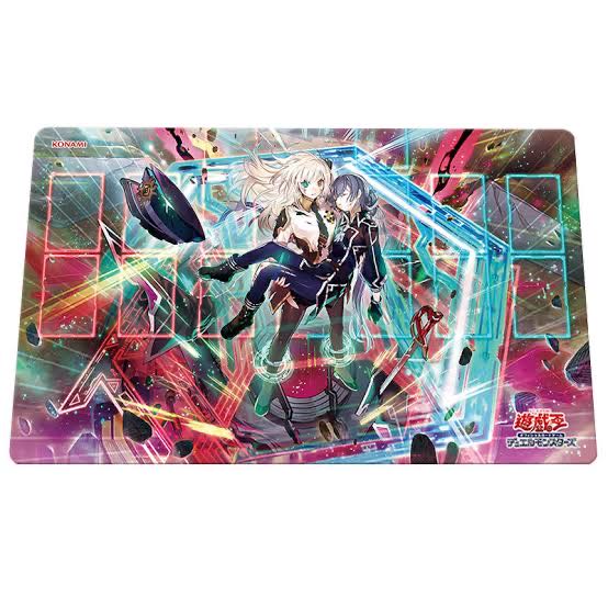 遊戯王 閃刀姫 閃刀起動-リンケージ プレイマット＋カードファイル 1枚