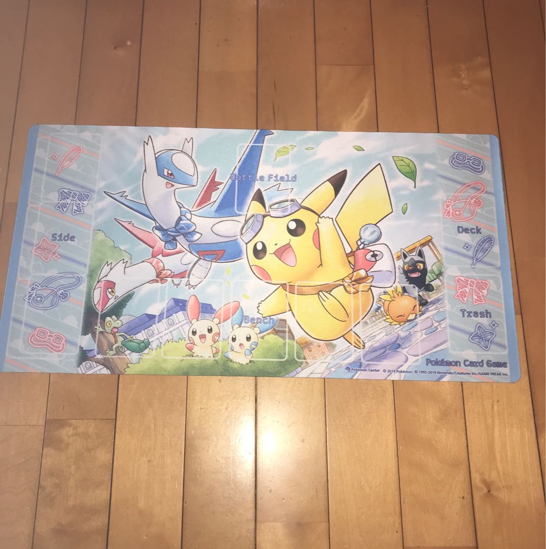 ポケモンカードゲーム ラバープレイマット ラティオス＆ラティアスに