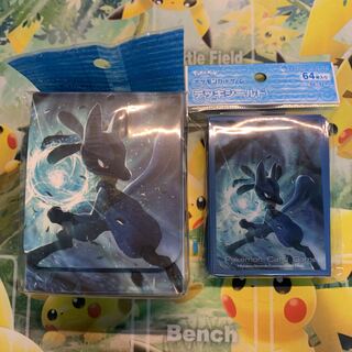 特価』ポケモンカード デッキシールド デッキケース ルカリオの通販 澪